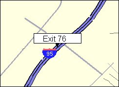 Kaart naar Jim's Cafe. Klik op de afbeelding om een grotere versie met meer details te zien.